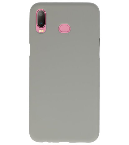 Grijs Color TPU Hoesje voor Samsung Galaxy A6s