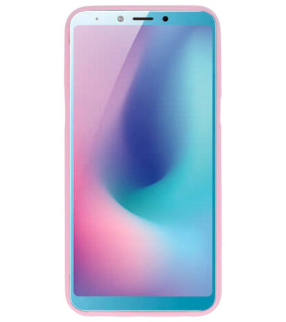 Roze Color TPU Hoesje voor Samsung Galaxy A6s