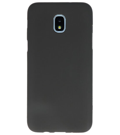 Zwart Color TPU Hoesje voor Samsung Galaxy J3 2018