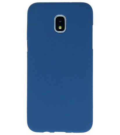 Navy Color TPU Hoesje voor Samsung Galaxy J3 2018