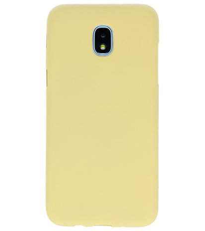 Goud Color TPU Hoesje voor Samsung Galaxy J3 2018