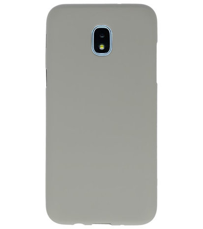 Grijs Color TPU Hoesje voor Samsung Galaxy J3 2018