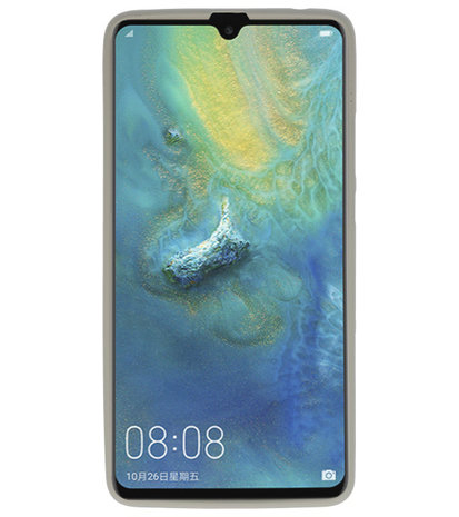 Grijs Color TPU Hoesje voor Huawei Mate 20 X