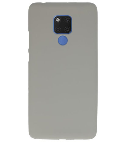 Grijs Color TPU Hoesje voor Huawei Mate 20 X