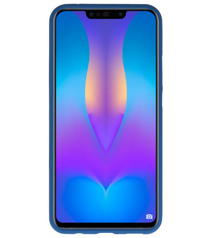 Navy Color TPU Hoesje voor Huawei P Smart Plus