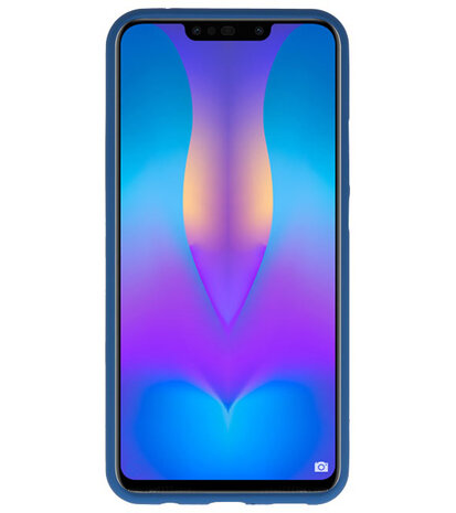 Navy Color TPU Hoesje voor Huawei P Smart Plus