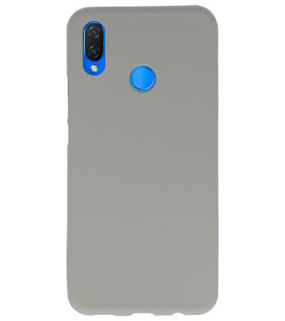 Grijs Color TPU Hoesje voor Huawei P Smart Plus