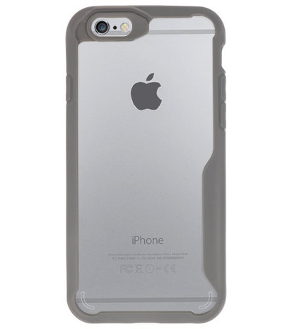 Grijs Focus Transparant Hard Cases voor iPhone 6