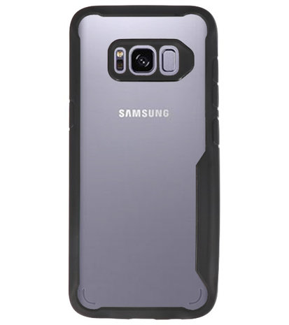 Zwart Focus Transparant Hard Cases voor Samsung Galaxy S8