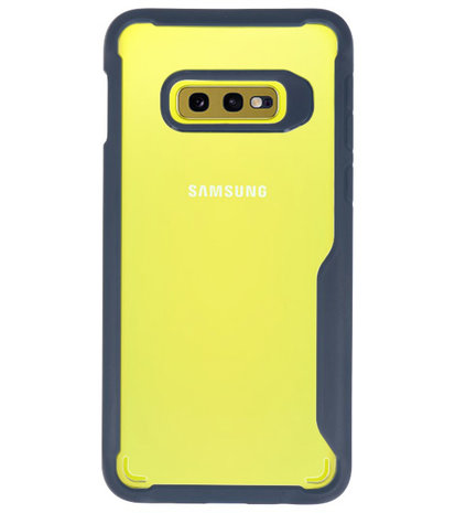 Navy Focus Transparant Hard Cases Samsung Galaxy S10e