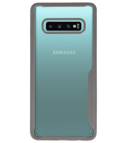 Grijs Focus Transparant Hard Cases voor Samsung Galaxy S10 Plus