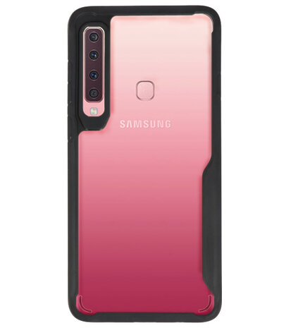 Zwart Focus Transparant Hard Cases Samsung Galaxy A9 2018