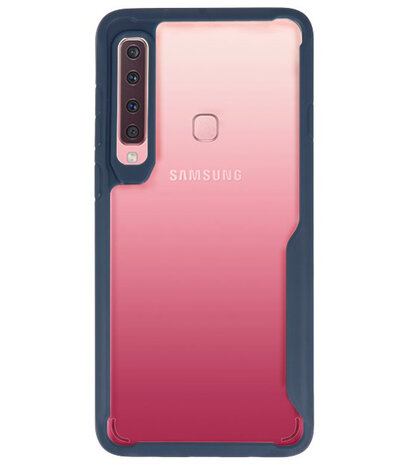 Navy Focus Transparant Hard Cases Samsung Galaxy A9 2018