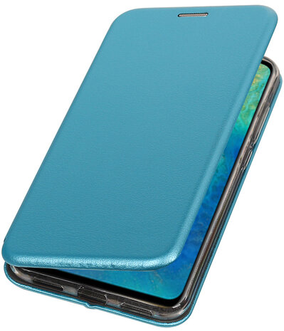 Blauw Slim Folio Case voor Huawei Mate 20