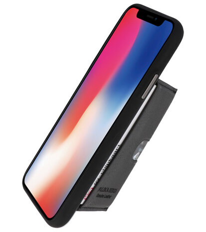 Zwart Hardcase cover Hoesje voor Apple iPhone X