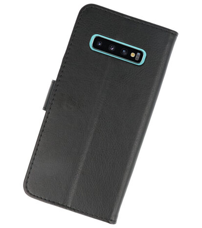 Bookstyle Wallet Cases Hoesje voor Samsung Galaxy S10 Plus Zwart