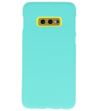 Color TPU Hoesje voor Samsung Galaxy S10e Turquoise