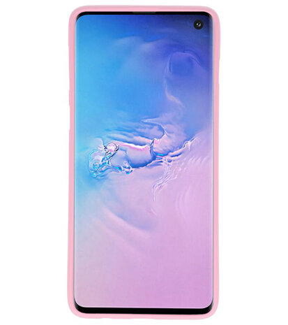 Color TPU Hoesje voor Samsung Galaxy S10 Roze