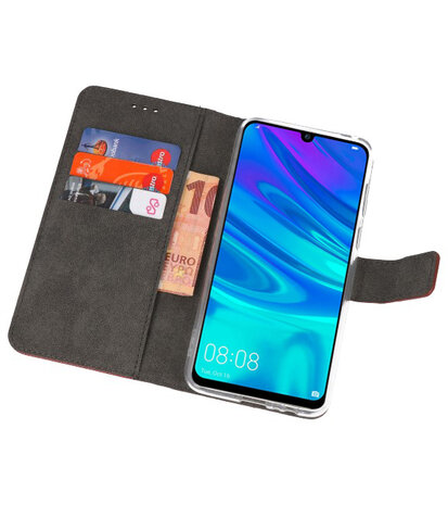 Wallet Cases Hoesje voor Huawei P Smart 2019 Bruin