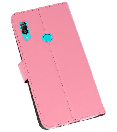 Wallet Cases Hoesje voor Huawei Y7 / Y7 Prime (2019) Roze