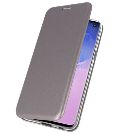 Slim Folio Case voor Samsung Galaxy S10 Grijs