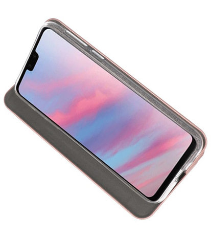Slim Folio Case voor Huawei Y9 2019 Roze