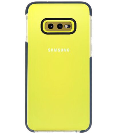 Armor TPU Hoesje voor Samsung Galaxy S10e Transparant / Zwart
