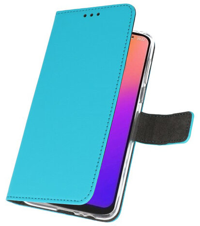 Booktype Wallet Cases Hoesje voor Motorola Moto G7 / G7 Plus  Blauw