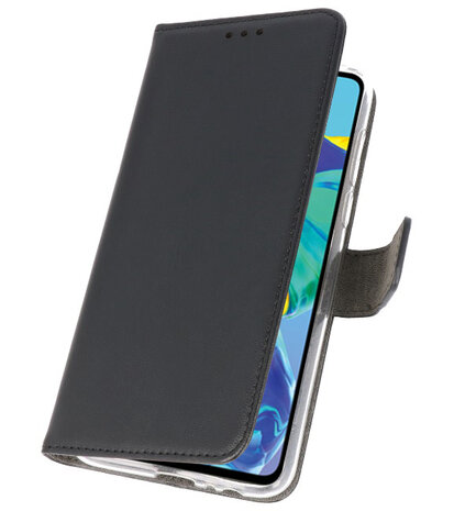 Booktype Wallet Cases Hoesje voor Huawei P30 Zwart