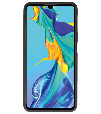 Color TPU Hoesje voor Huawei P30 Zwart