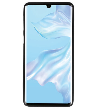 Color TPU Hoesje voor Huawei P30 Pro Zwart