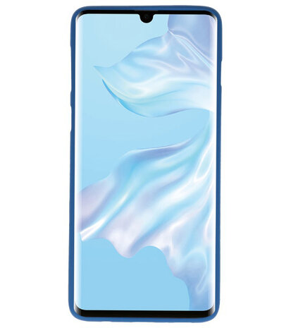 Color TPU Hoesje voor Huawei P30 Pro Navy