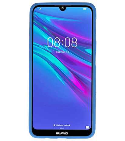 Color TPU Hoesje voor Huawei Y6 (Prime) 2019 Navy
