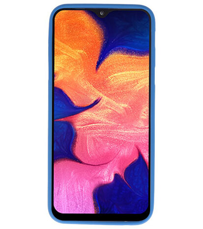 Color TPU Hoesje voor Samsung Galaxy A10 Navy