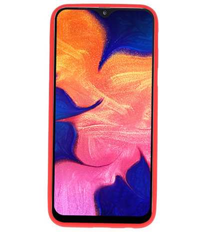 Color TPU Hoesje voor Samsung Galaxy A10 Rood