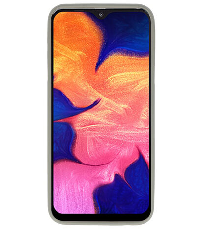 Color TPU Hoesje voor Samsung Galaxy A10 Grijs
