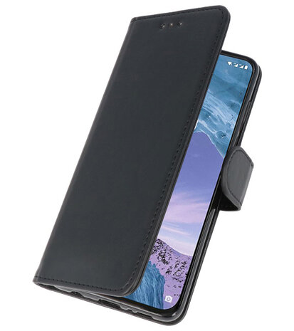 Bookstyle Wallet Cases Hoesje voor Nokia X71 Zwart