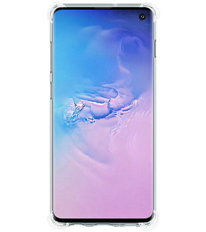 Schokbestendig transparant TPU hoesje voor Samsung Galaxy S10