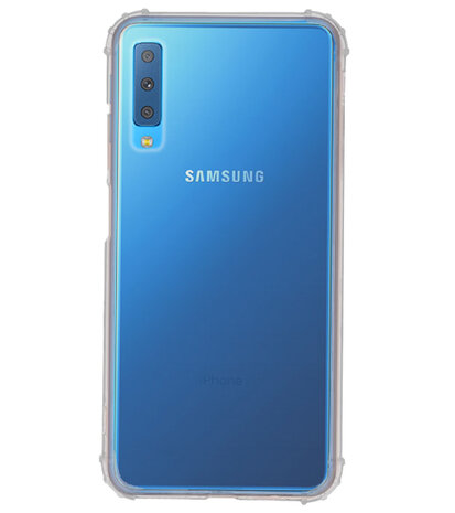 Schokbestendig transparant TPU hoesje voor Samsung Galaxy A7 2018