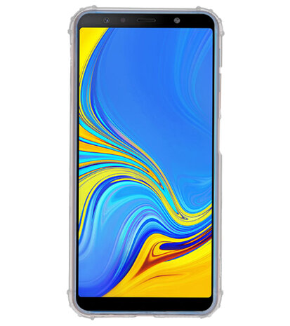 Schokbestendig transparant TPU hoesje voor Samsung Galaxy A7 2018