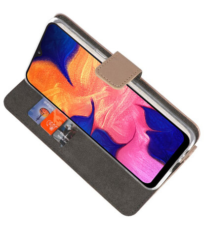 Wallet Cases Hoesje voor Samsung Galaxy A10 Zwart