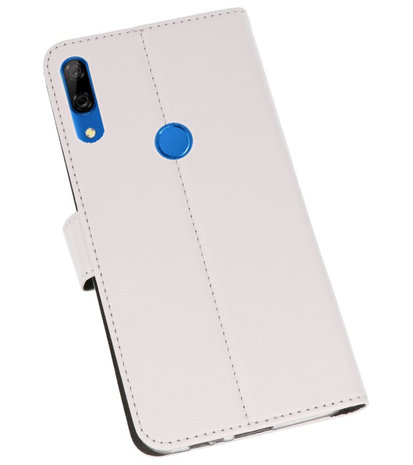 Wallet Cases Hoesje voor Huawei P Smart Z Wit