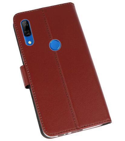 Wallet Cases Hoesje voor Huawei P Smart Z Bruin