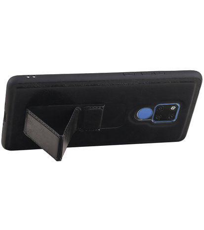 Grip Stand Hardcase Backcover voor Huawei Mate 20 X Zwart