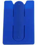 Donker Blauw TPU pashouder / kaarthouder met stand functie