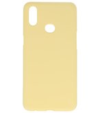 Color Backcover voor Samsung Galaxy A10s Geel