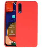 Color Backcover voor Samsung Galaxy A50s Rood