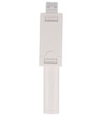 Bluetooth Selfie Stick ( Model K11 ) Wit