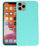 Color Backcover voor iPhone 11 Pro Turquoise