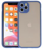 Kleurcombinatie Hard Case voor iPhone 11 Pro Blauw